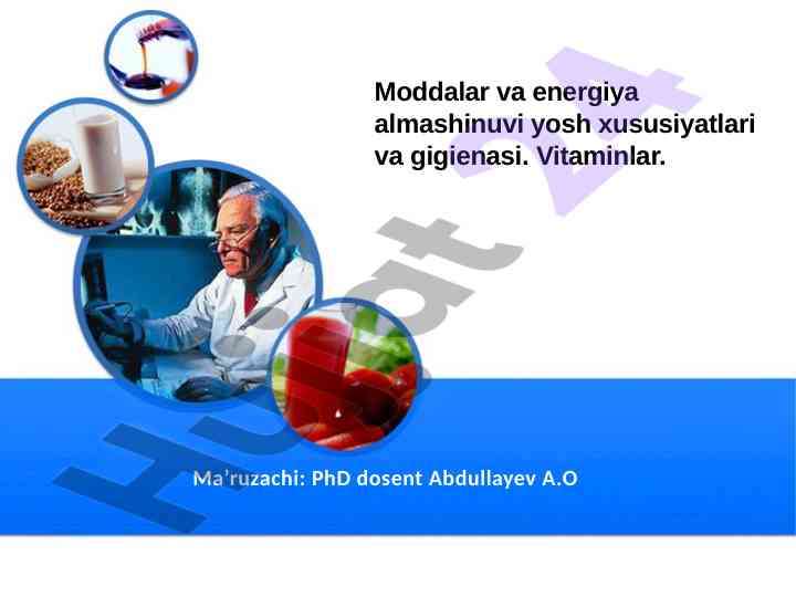 Moddalar va energiyalarning almashinuvi tajribalari