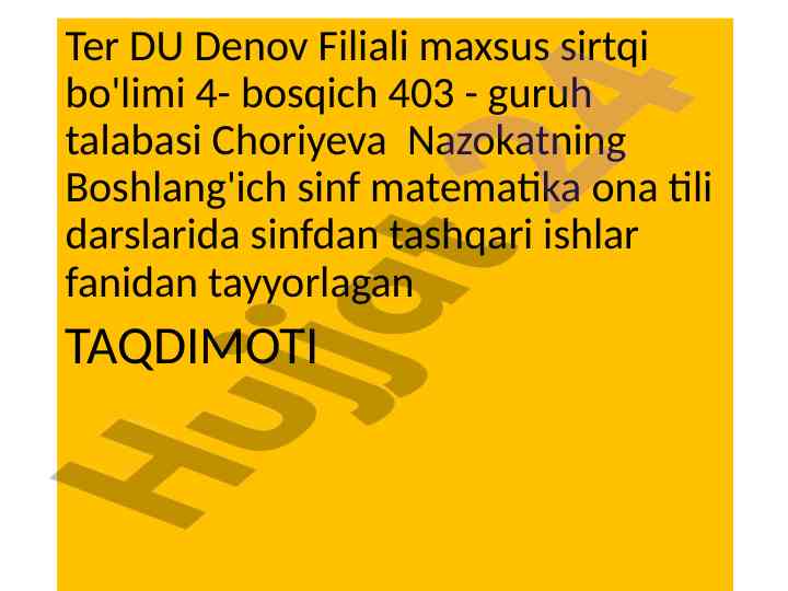 Matematik ertaliklar ommaviy tadbirlar tashkil etish
