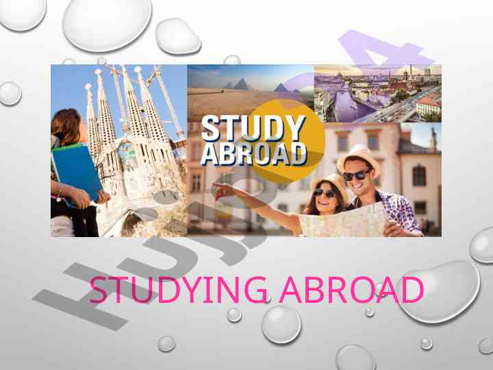 Studying abroad benefits and educational overview