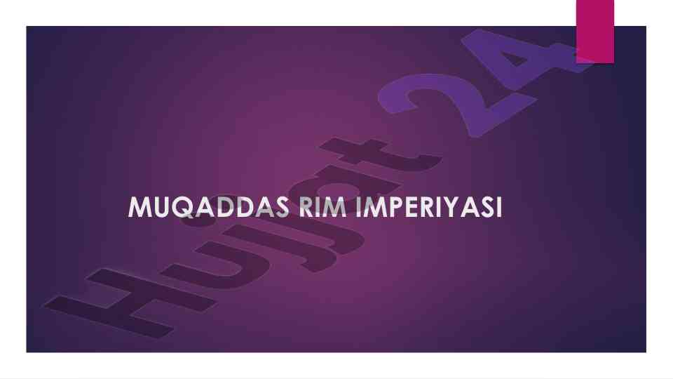 Muqaddas rim imperiyasi tarihi va rivojlanishi