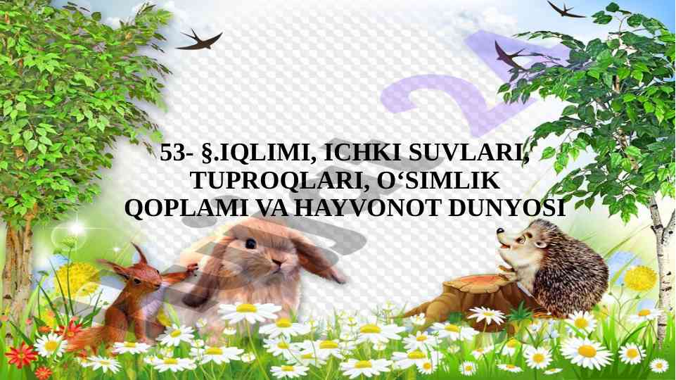O‘rta zarafshon okrugi iqlimi va yog‘in miqdori