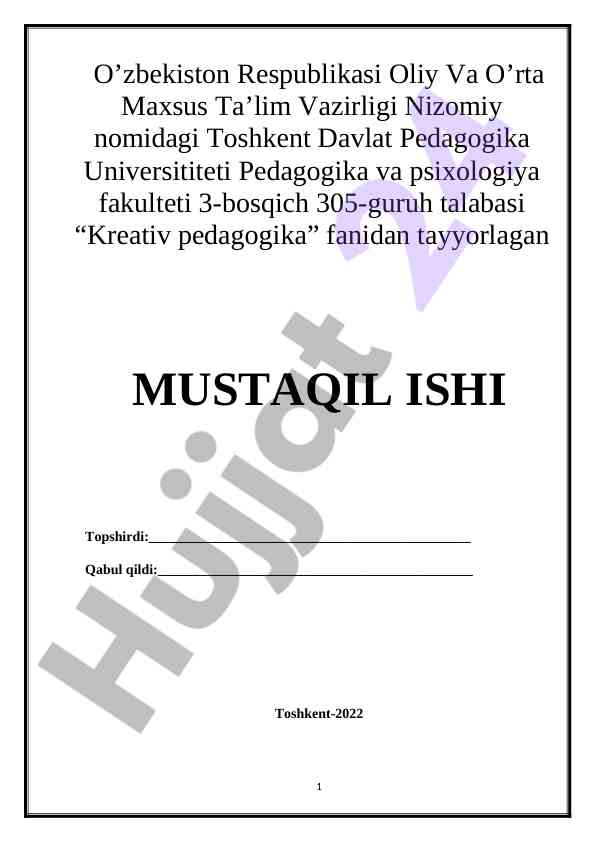 Kreativ kompentatsiyaning mezonlari va darajalari. Pedagogning kreativ kompentatsiyasini shakllantirish tamoyillari va omillari