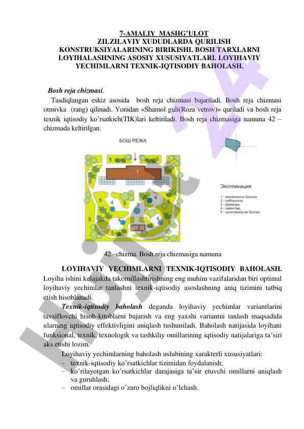 Amaliy mashg'ulot zilzilaviy xududlarda qurilish