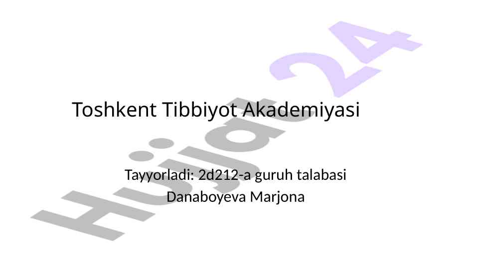 Kombinatsiyalashgan va qo‘shma jarohatlar tahlili