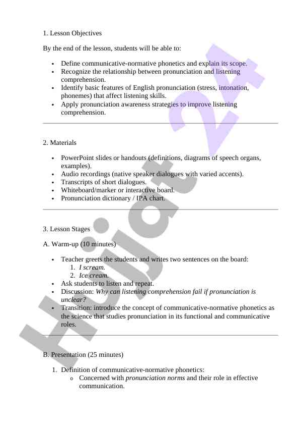 Communicative-normative phonetics teaching strategies