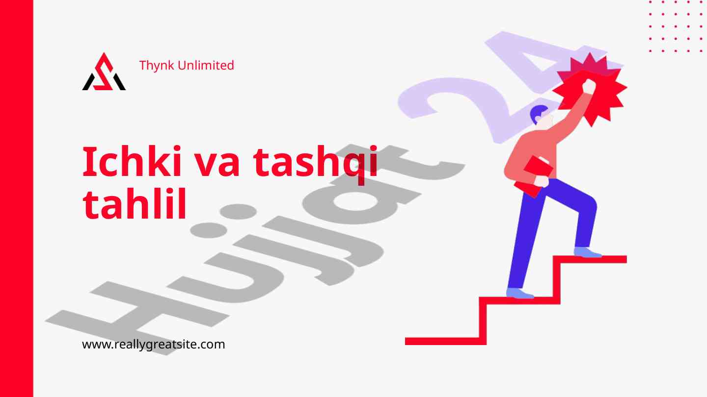 Ichki tahlil usullari va muhim asoslar
