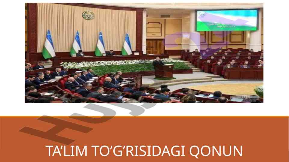 O‘zbekiston respublikasi ta’lim qonuni tahlili