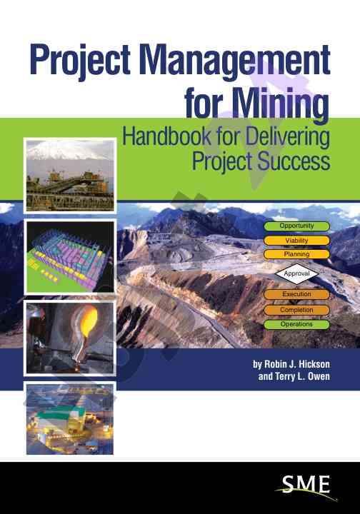 Project management for mining handbook success