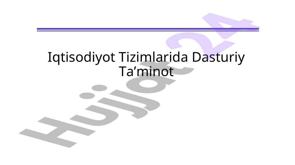 Dasturiy ta’minot muhandisligi asoslari