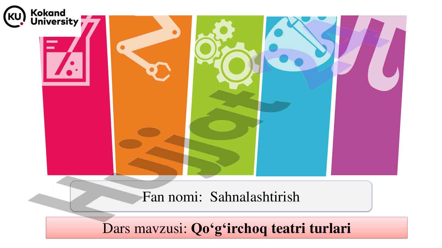 Qo‘g‘irchoq teatri turlari va maktabgacha ta'lim