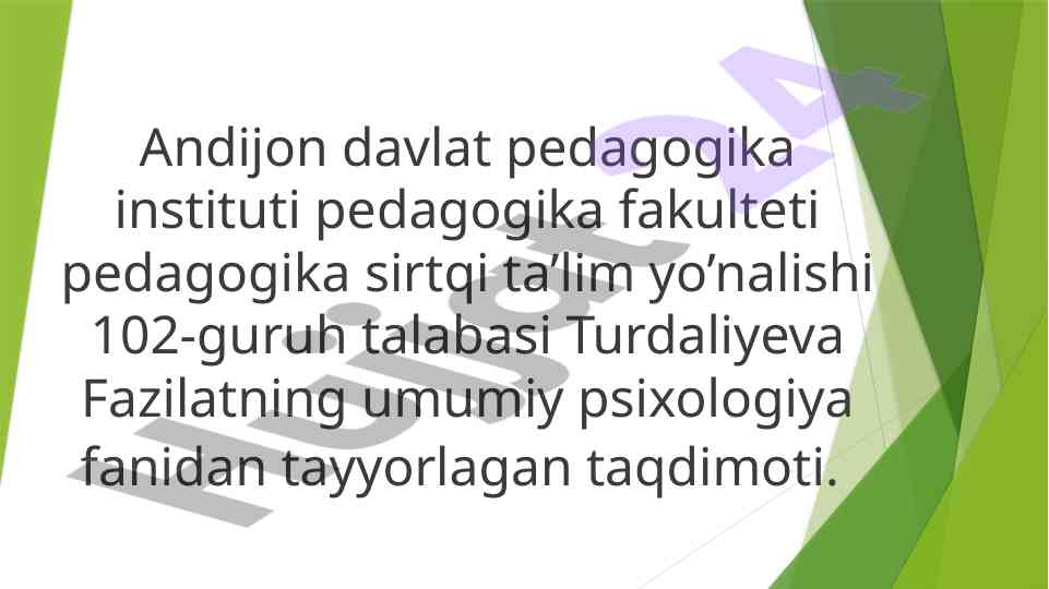 Kichik maktab yoshi davrida psixik rivojlanish xususiyatlari