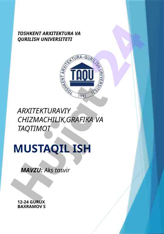 Aks tasvir: grafikada muhim o'rin