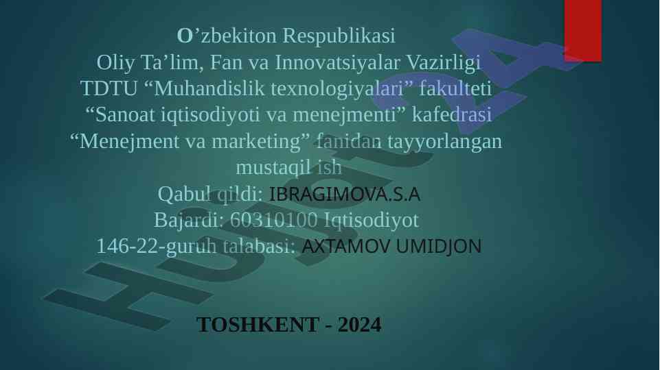 Bmw kompaniyasi tarixi va boshqaruv tizimi