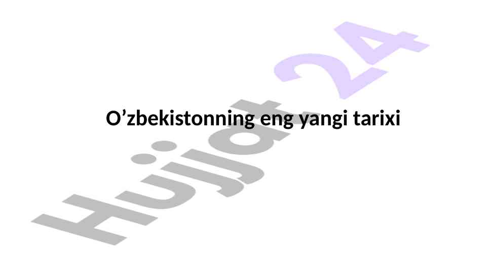 O‘zbekistonga tashqi siyosat va hamkorliklar