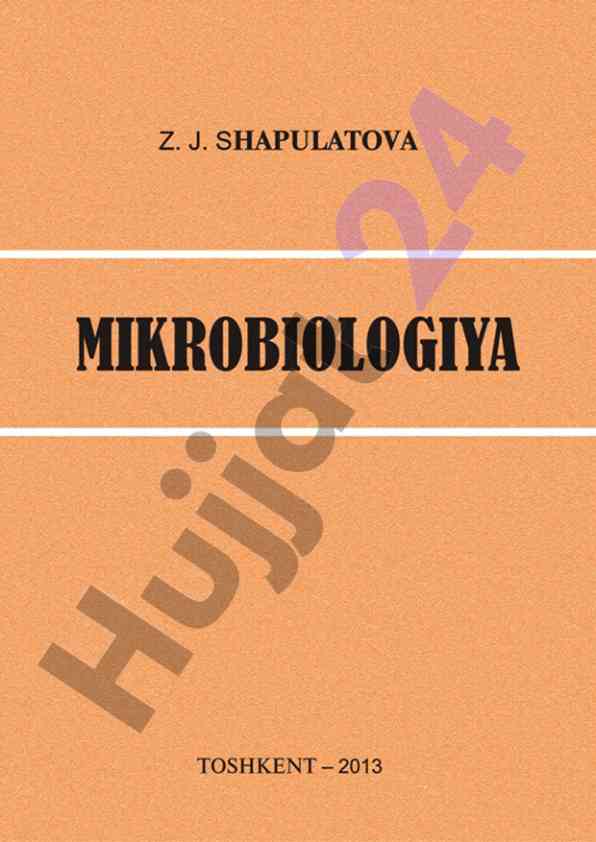 Mikrobiologiya bo‘yicha o‘quv qo‘llanma
