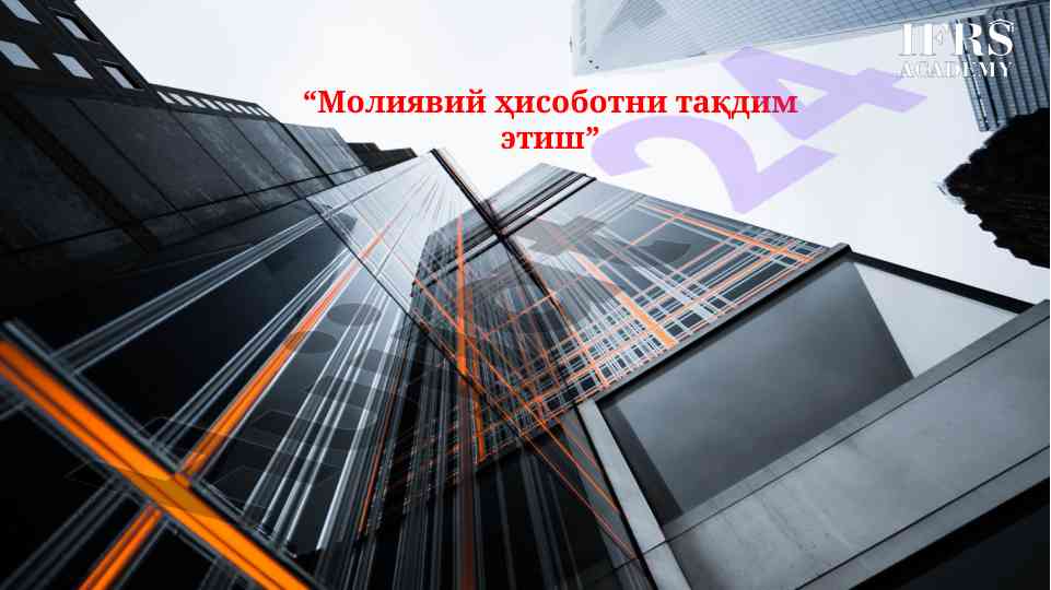 Moliya hisobotini taqdim etish vebinari