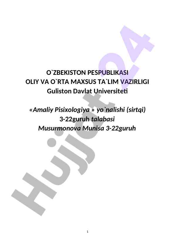 Ommaviy axborot vositalarining faoliyati o‘zbekiston