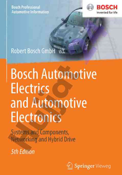 Bosch automotive electrics and electronics systems overview