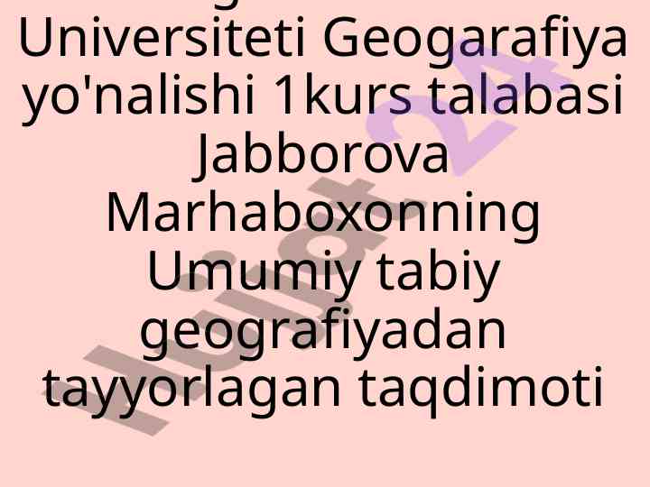 Gidrospera va uning tarkibiy qismlari