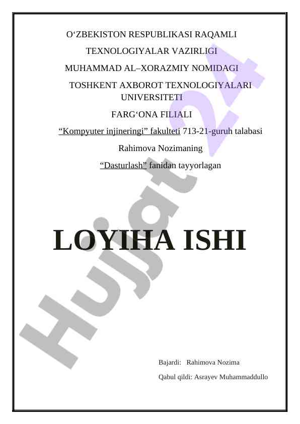 Matritsa uchun elementlar yigindisidan hosil bo'lgan vektor