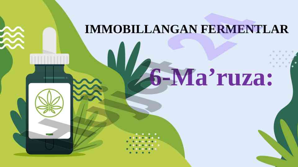 Immobilangan fermentlar va oziqlanish ahamiyati