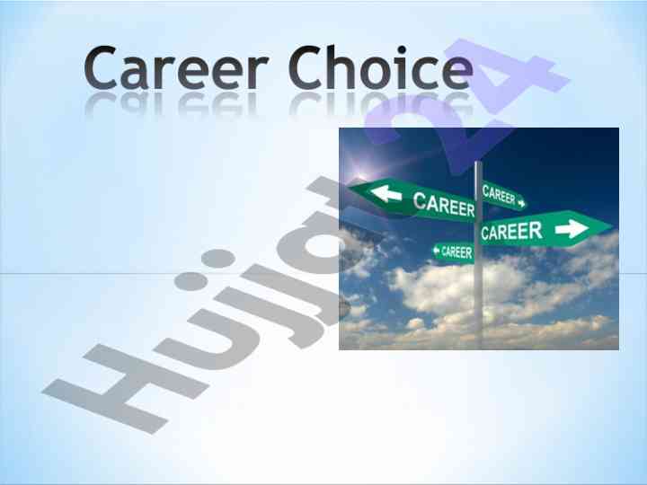 Understanding professions and job definitions