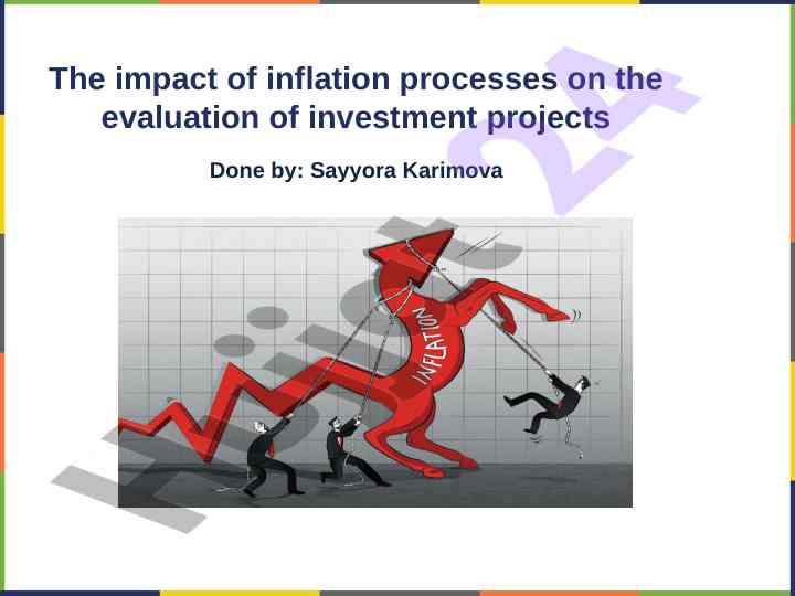 Impact of inflation processes on investment projects