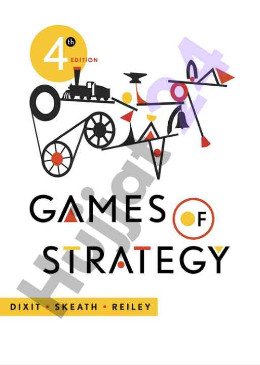 Games of strategy fourth edition overview
