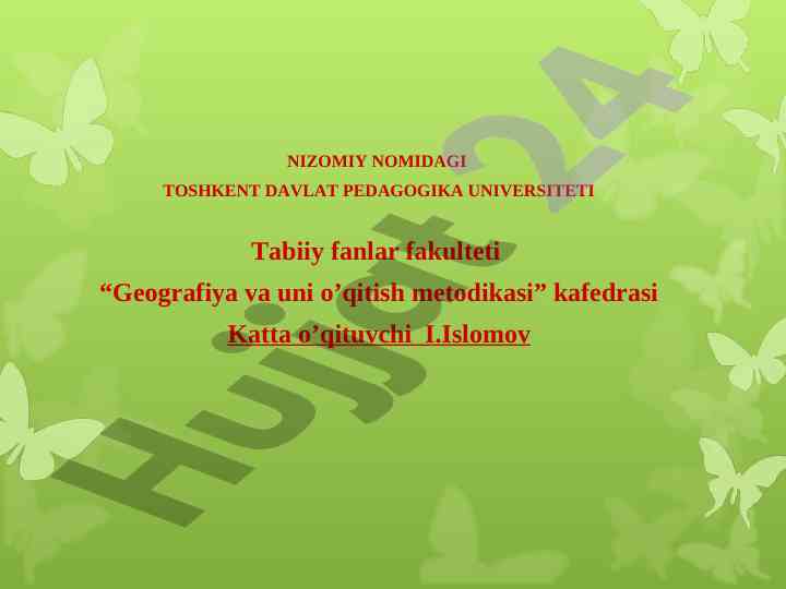 Markaziy osiyo davlatlari transporti tahlili