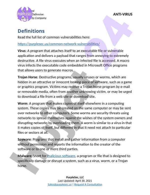 Common network vulnerabilities explained