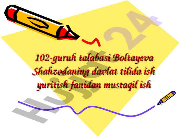 Tinish belgilari haqida umumiy ma’lumotlar
