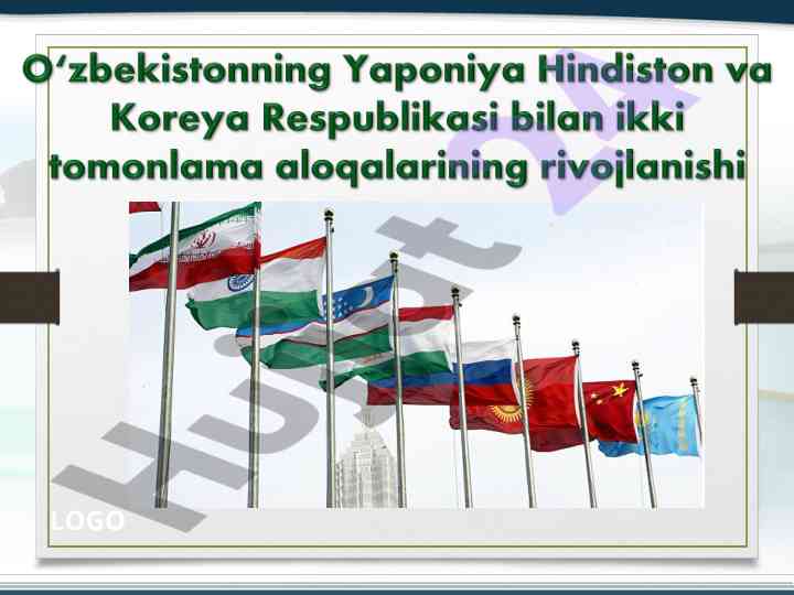 O‘zbekistoning sharqiy yo‘nalishdagi tashqi siyosati