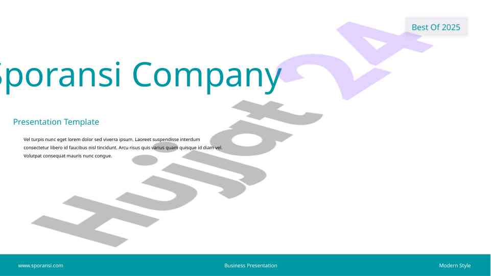 Sporansi company business presentation overview
