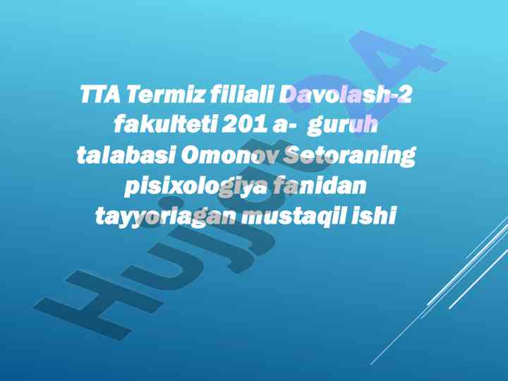 Xotira: ma’lumotlarni mustahkamlash usullari