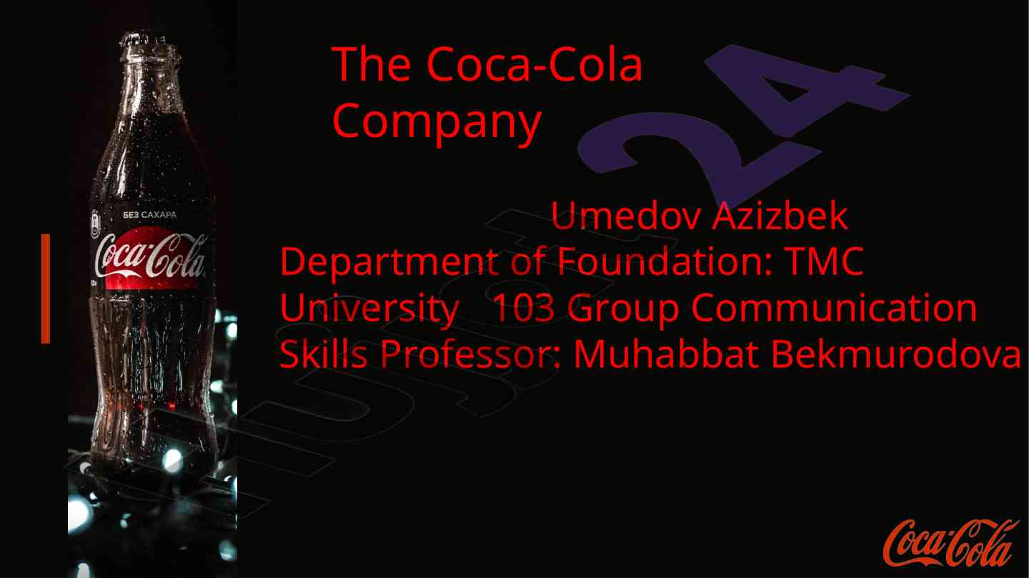 The evolution of coca-cola as a global brand