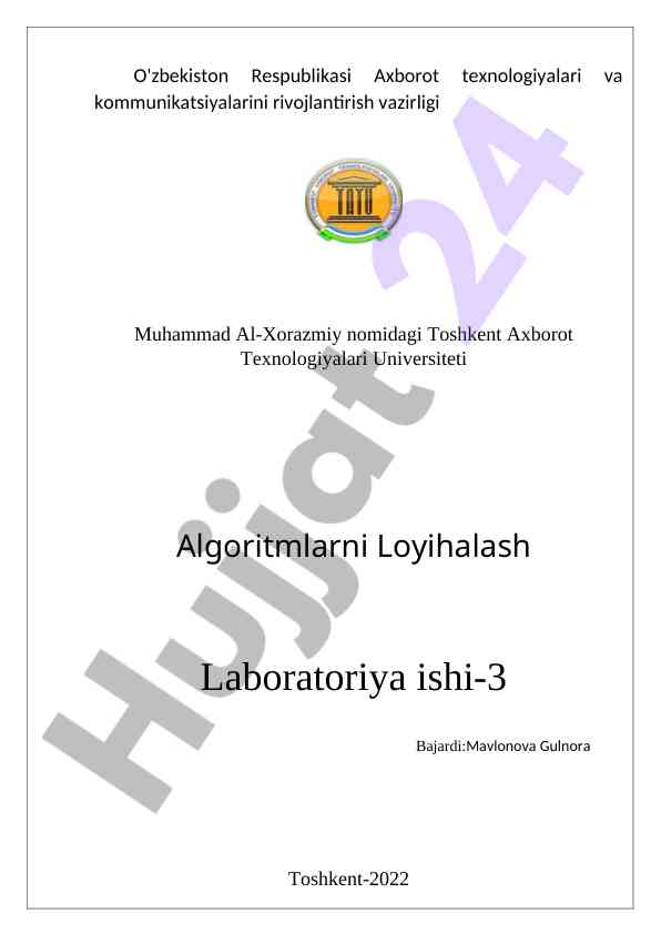 Furye qatori va uning tatbiqlari laboratoriya ishida