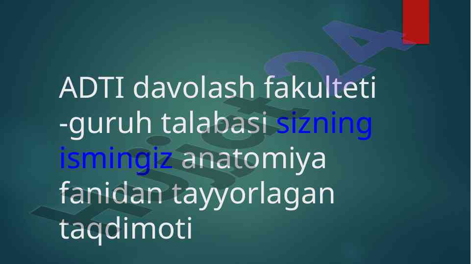 Kalla suyagining yuz qismi suyaklari taqdimoti