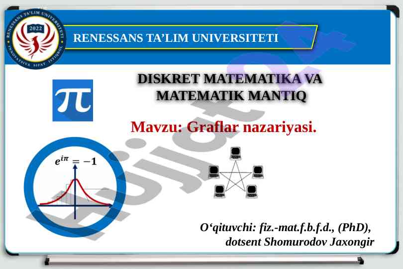Graflar nazariyasi va matematik mantiq