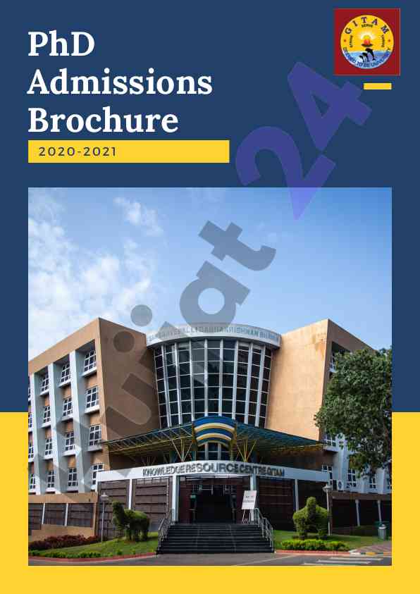 Phd admissions guidance for 2020 2021 academic year