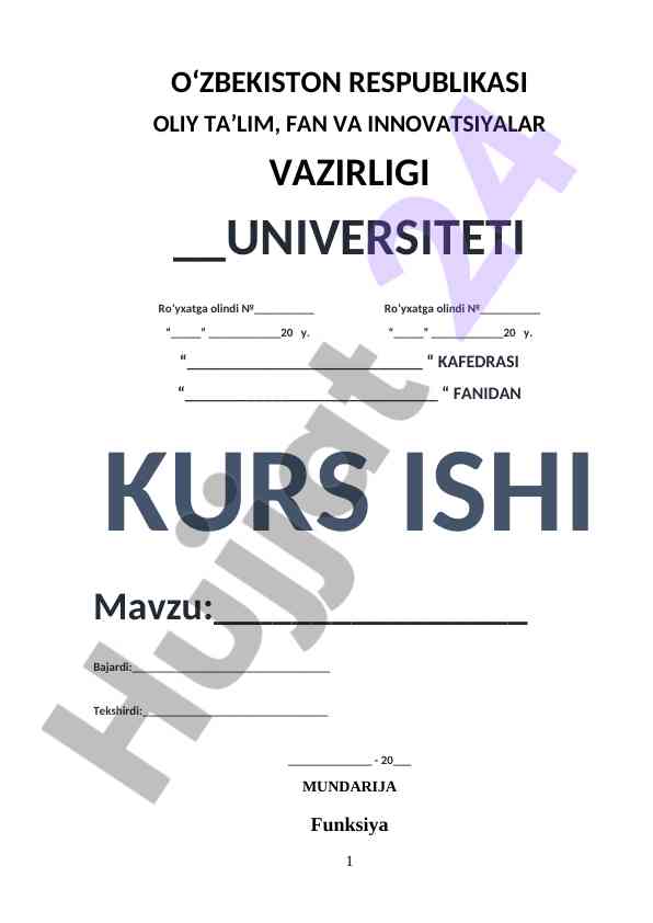 Funksiya Tushunchasi Va Uzluksizligi