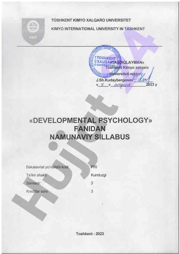 Fanni o‘rganishda psixologik-pedagogik qo‘llab-quvvatlash