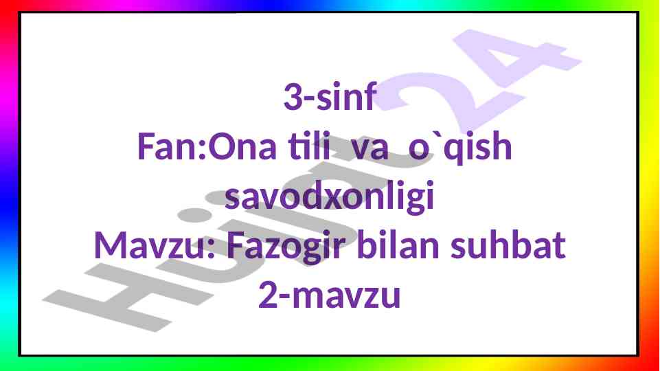 Mars sayyorasi haqida qiziqarli ma'lumotlar