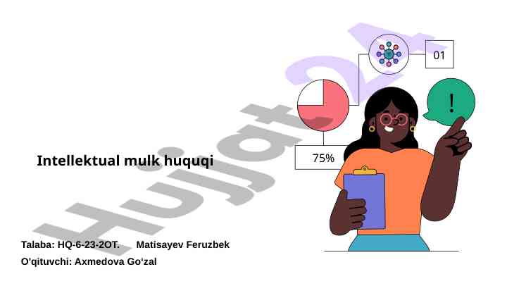Intellektual Mulk Huquqi Va Uning Asoslari