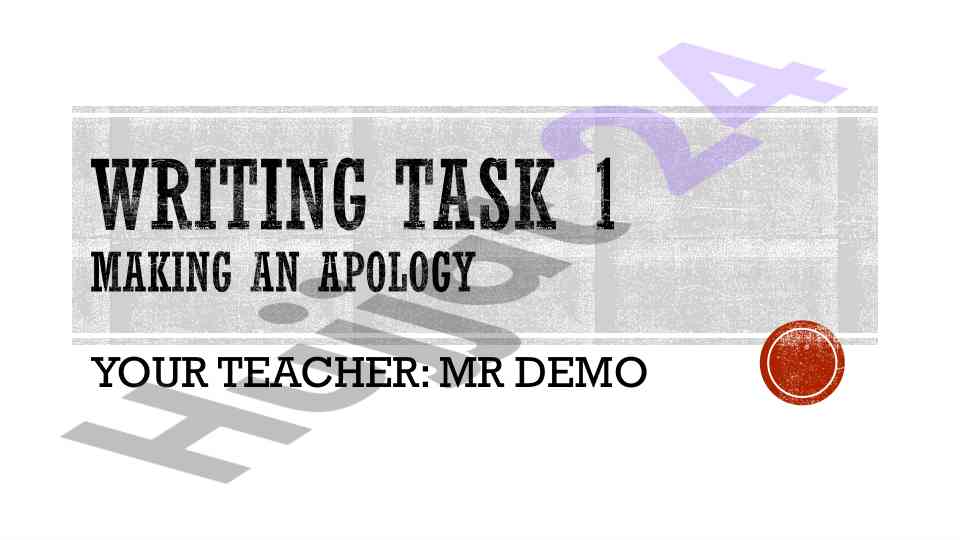 Apology letter writing guide for students