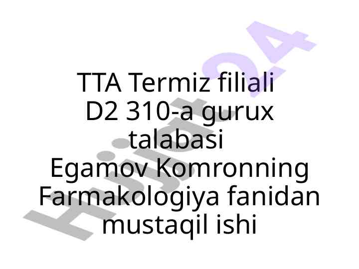 Dori vositalarining davlat reestri o'zbekistonda