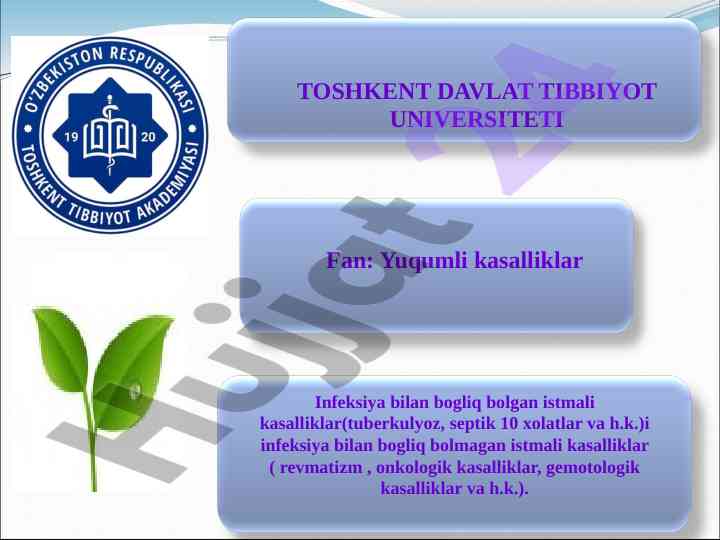 Isitmaning kelib chiqish sabablari va tashxis
