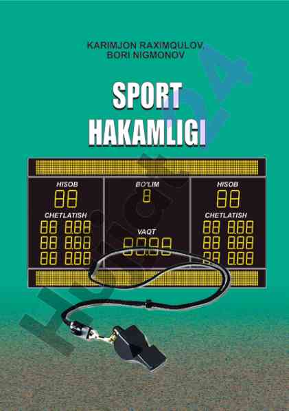 Sport hakamligi o‘quv qo‘llanmasi