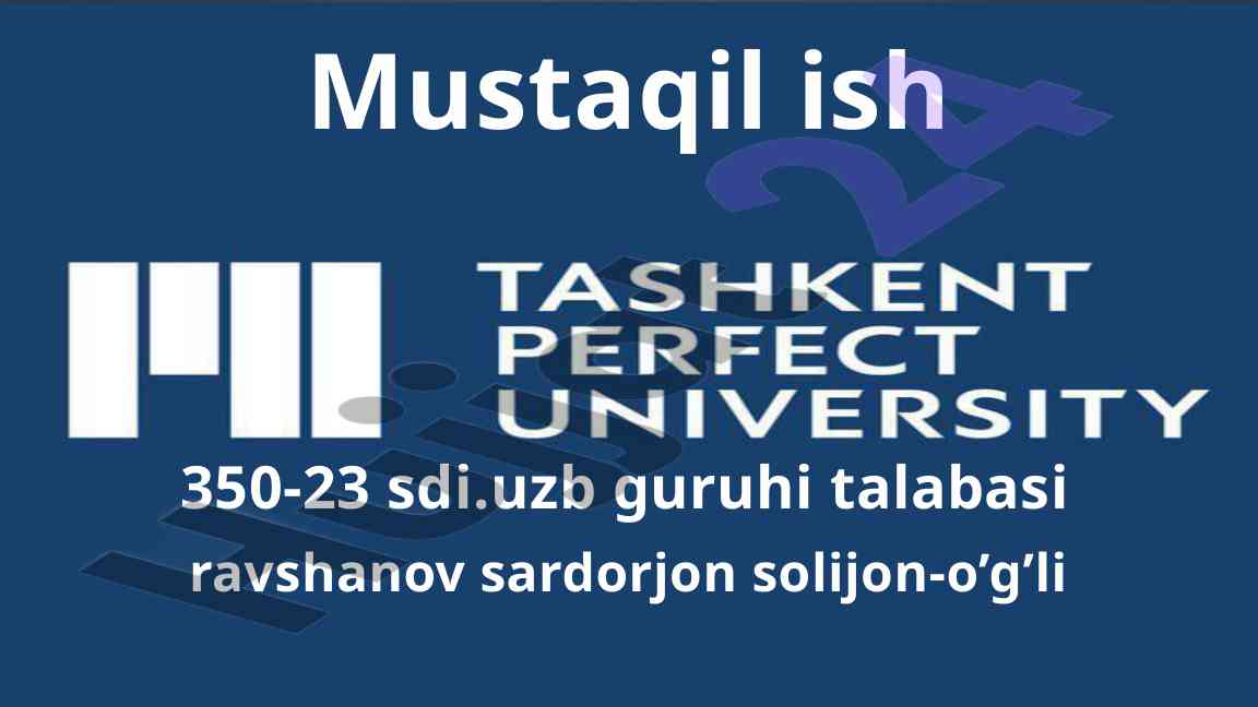 Python bilan json bilan ishlash taqdimoti