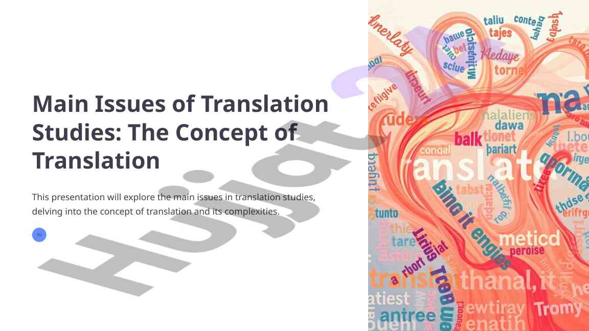 Main issues of translation studies exploration