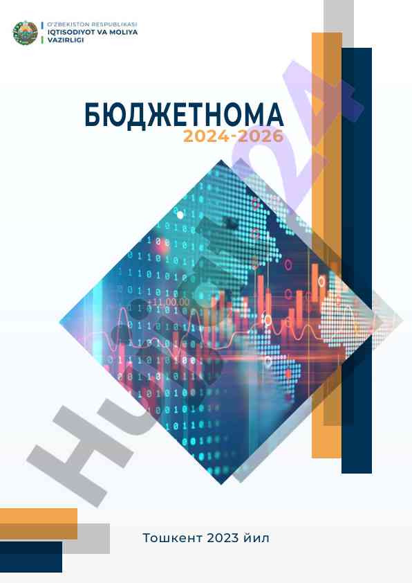 Budget projections for 2024-2026 in uzbekistan